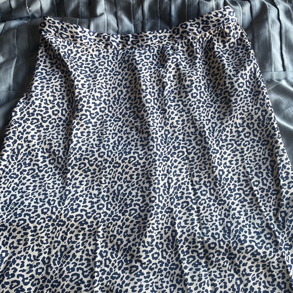J crew Animal print midi skirt - Picture 1 of 3